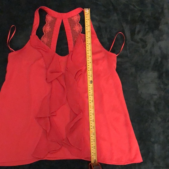 Lauren Conrad Ruffle Front Tank - Picture 12 of 12